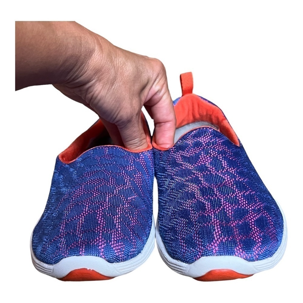 Vionic Hydra Slip On Sneaker Purple Orange mesh Size 9.5 - Picture 5 of 7